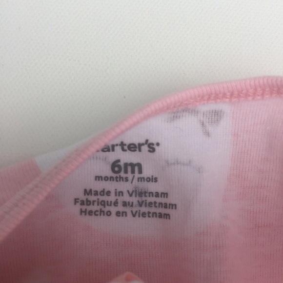 CARTER’S Baby Girls 6 Months Onesie - Picture 3 of 3